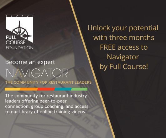 Join Full Course Navigator: Your Path to Professional Growth in Restaurant Leadership