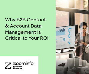 Why B2B Contact and Account Data Management Is Critical to Your ROI