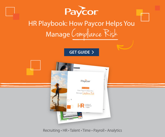 HR Playbook: How Paycor Helps You Manage Compliance Risk